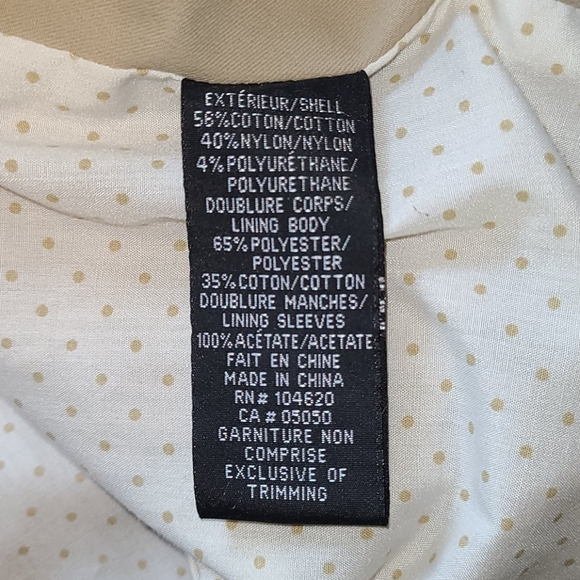 Jacob, beige colored, spring/fall coat - Picture 5 of 5